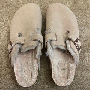 Birkenstock Boston Shearling Clogs